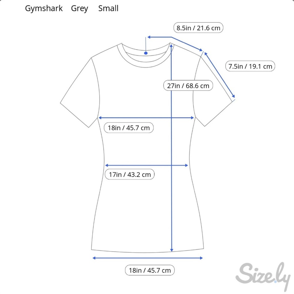 GymShark Retro Logo Shirt Womens Small Big Shark Logo Gym Active Run Athlesiure - Picture 11 of 11